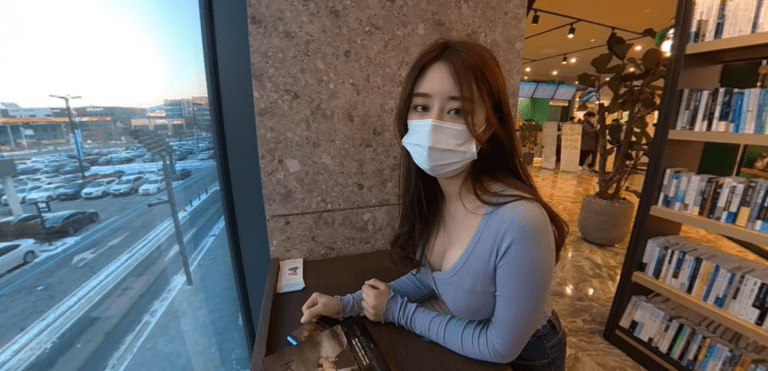 韩国vr - 与冷欲美人在窗台边