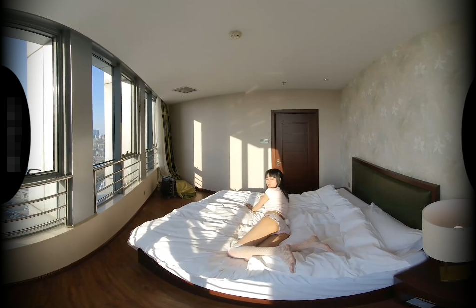 vr视频 - [国产自拍]清纯冷欲美人，白丝长腿美臀，蕾丝白内2