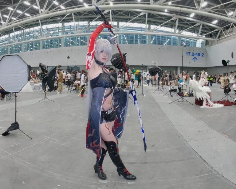 漫展VR 巡海游侠,黄泉COSER拔刀形态 3D 8K