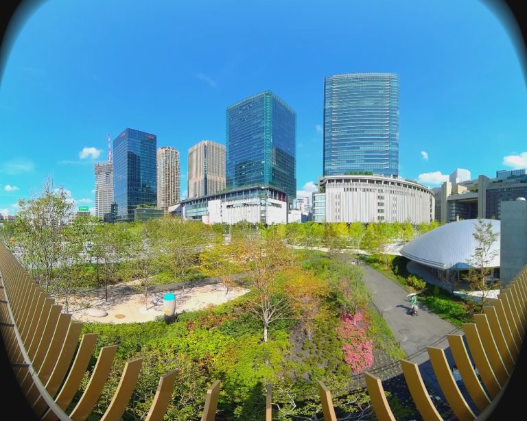 日本VR福利 大阪绿园 3D 8K VR Grand Green Osaka, Osaka City