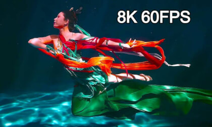 vr 投影 水下舞蹈