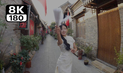 VR舞蹈资源 旗袍 上海之夜