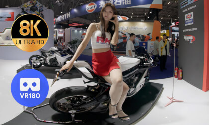 3d全景vr 美丽模特