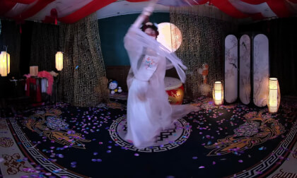 日本美女VR电影下载 狸妖妖liyaoyao 落 3D VR 180 8K