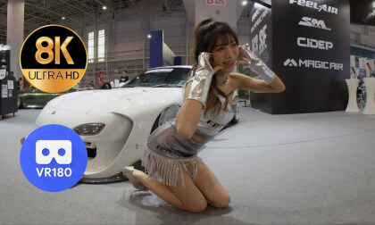 VR.Model 系列 车模可皮酱 高马尾