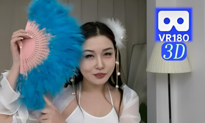 VR8K福利视频 速藏🌸LuYiYi白纱裙热舞，仙气与活力双暴击