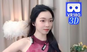 VR资源在线下载 吴诗仪 红色旗袍