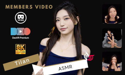 8KVR视频 气质模特 面对面互动